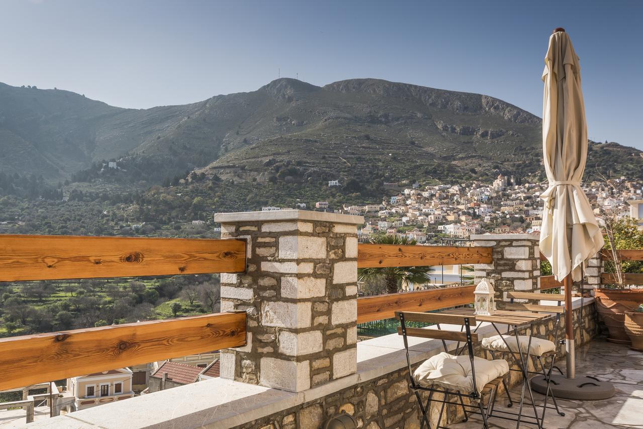 Symi Nautilus Luxury Suites ภายนอก รูปภาพ